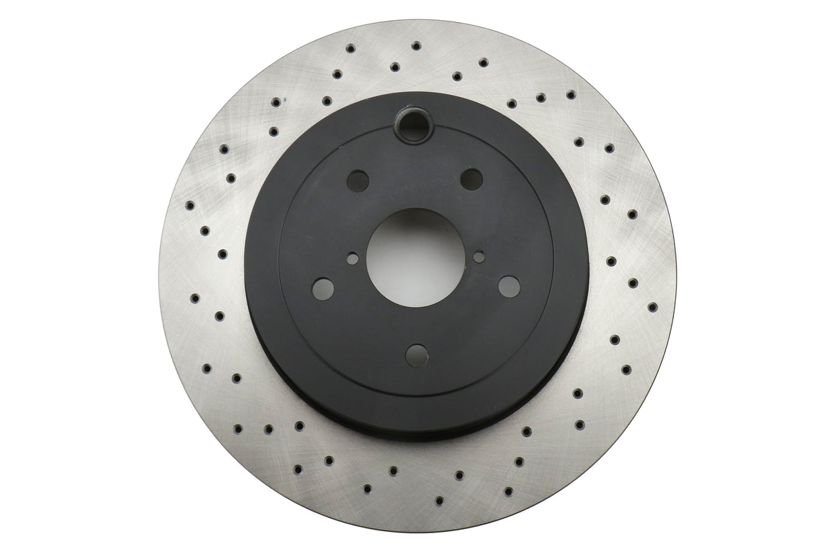 Centric Premium OE Style Drilled Rear Brake Rotor Pair - 2018-2021 Subaru STI