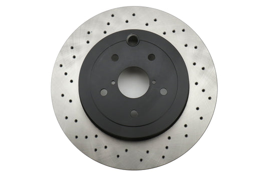 Centric Premium OE Style Drilled Rear Brake Rotor Pair - 2018-2021 Subaru STI