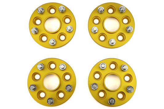 ISCWA15G ISC 5x100 to 5x114 Wheel Adapter (15mm and 25mm) - 2013+ BRZ-15mm Gold,