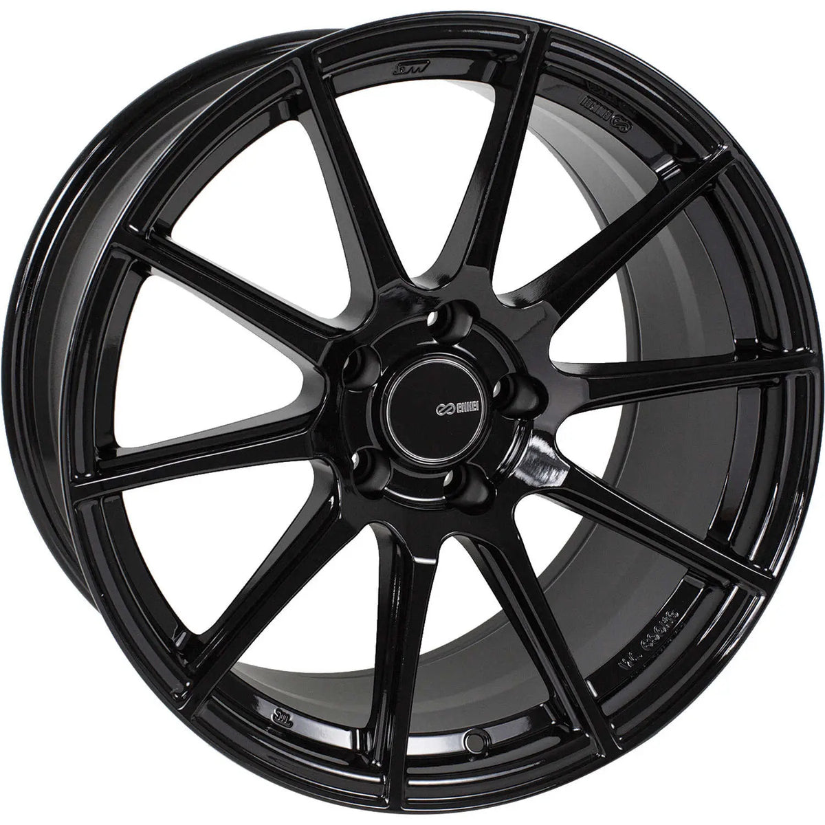 SKU: 499-885-6535BK,,Enkei TS10 18x8.5 +35 Gloss Black,