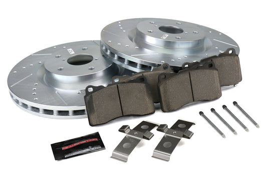POWK131-26 Power Stop Z26 Street Warrior Brake Upgrade Kit (Front) - 2005-2020 Subaru STI,