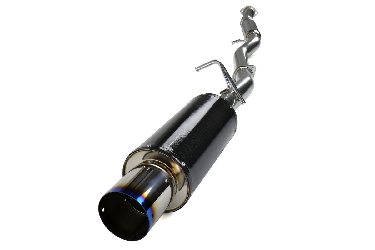 HKS3112-EX005 HKS Carbon-Ti Cat Back Exhaust - 2002-2007 Subaru WRX/STI,