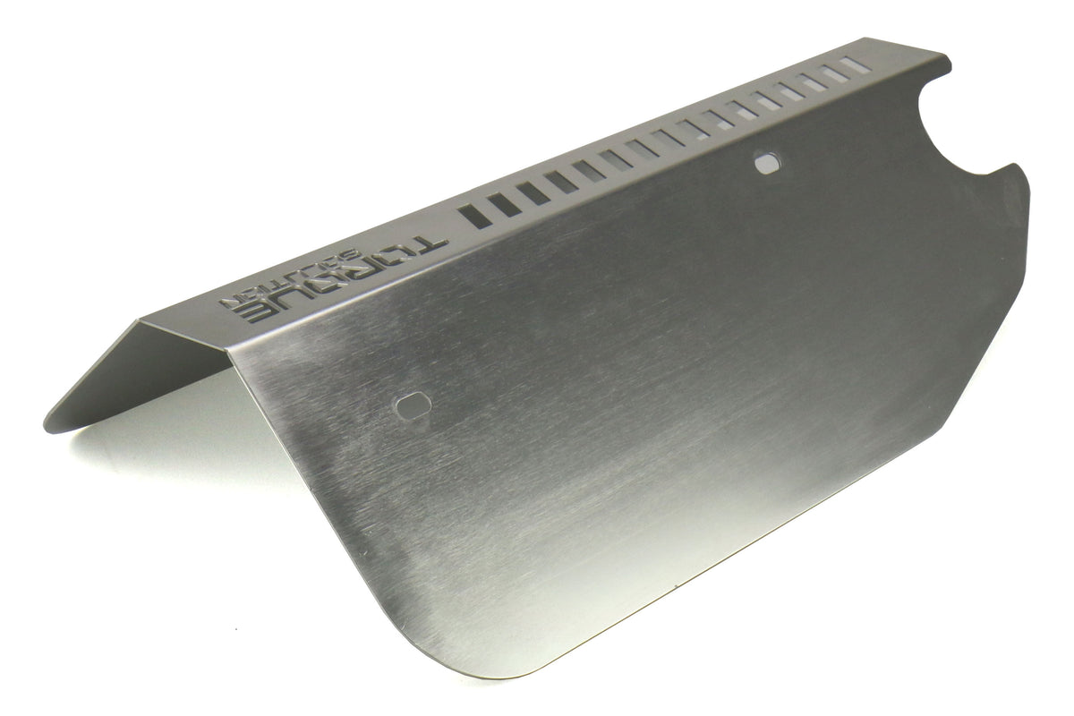 TQSTS-SU-289S Torque Solution Engine Pulley Cover - 2015+ WRX / 2014+ Forester XT-Silver,