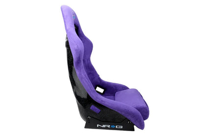 NRGFRP-302PP-PRIMSA NRG Innovations FRP Prisma Edition Bucket Seat - Purple - Universal,