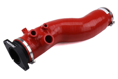 PERPSP-INT-424RD Perrin 3.0" Turbo Inlet Hose With Nozzle - 2015-2018 WRX-Red,