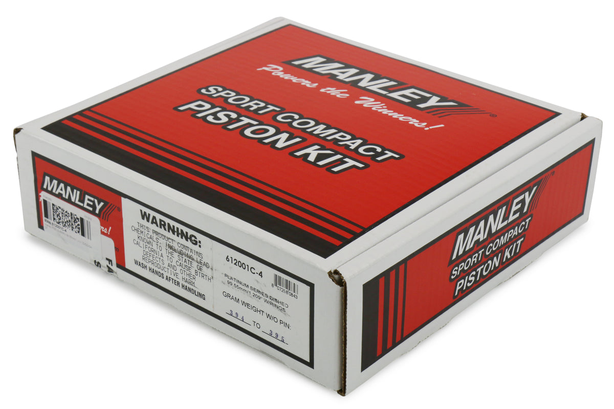 MAN612001C-4 Manley Performance Platinum Series Piston Set 99.55mm 8.5:1 -,