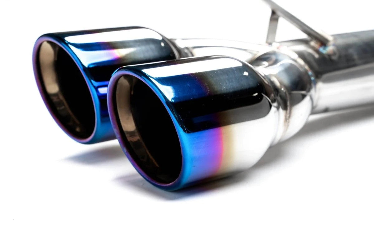 SKU: 200-30-EXH-010,,ETS Extreme Catback Exhaust Resonated Burnt Tips,