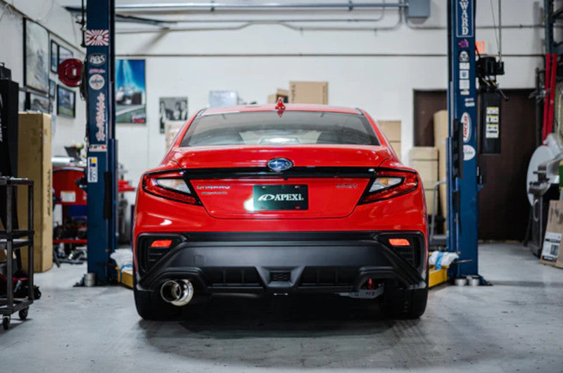 APE191KF002 APEXi N1 Evolution-R Single Exit Catback Exhaust 2022-2023 Subaru WRX,