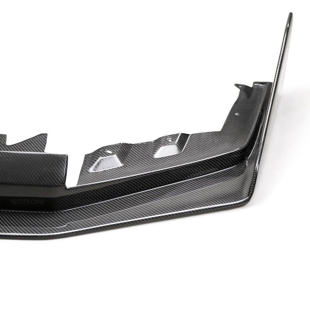 SEIFL18SBIMP-CW Seibon Carbon Fiber CW-Style Front Lip - 2018+ WRX / STI,