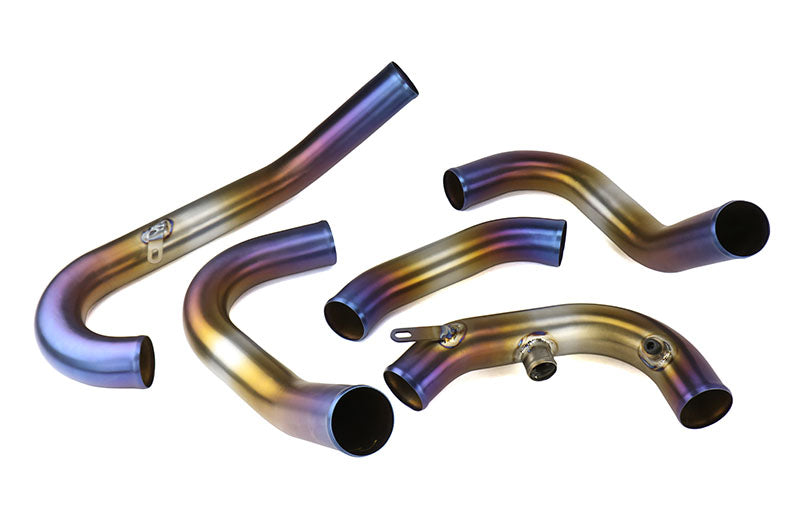 ETS200-20-ICP-013 ETS Titanium Front Mount Intercooler Piping Kit Spot Anodized - 2008-2014 Subaru STI,