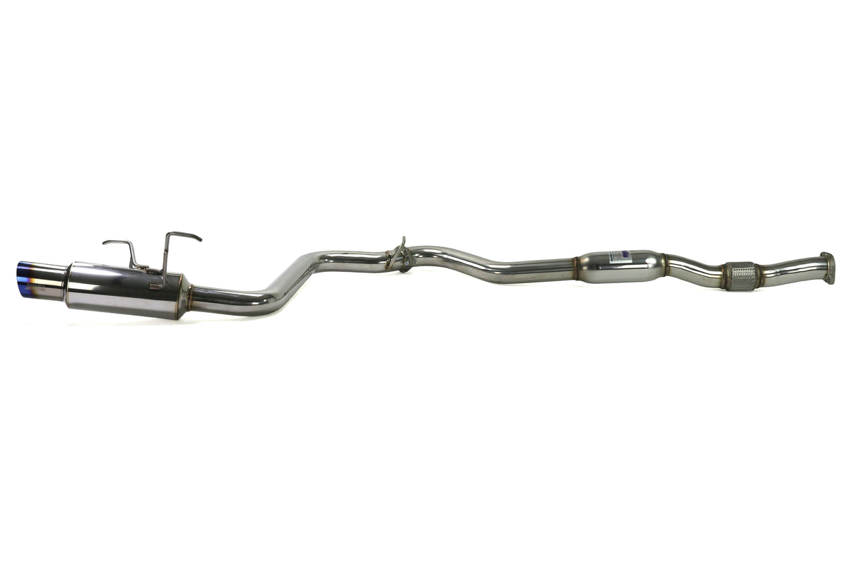 INVHS08SW4GTT Invidia N1 Cat Back Exhaust Single Titanium Tip - 2008-2014 Subaru WRX Sedan / 2011-2014 Subaru STI Sedan,