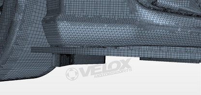 VERA0022A FT-86 SpeedFactory Front Wheel Deflectors by Verus Motorsports - 2013+ FT86,