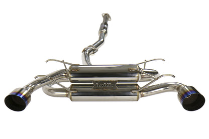 INVHS12SST7GM1ST Invidia Gemini (R400) Dual Tip Exhaust - 2013+ FR-S / BRZ / 86-Titanium Tips,