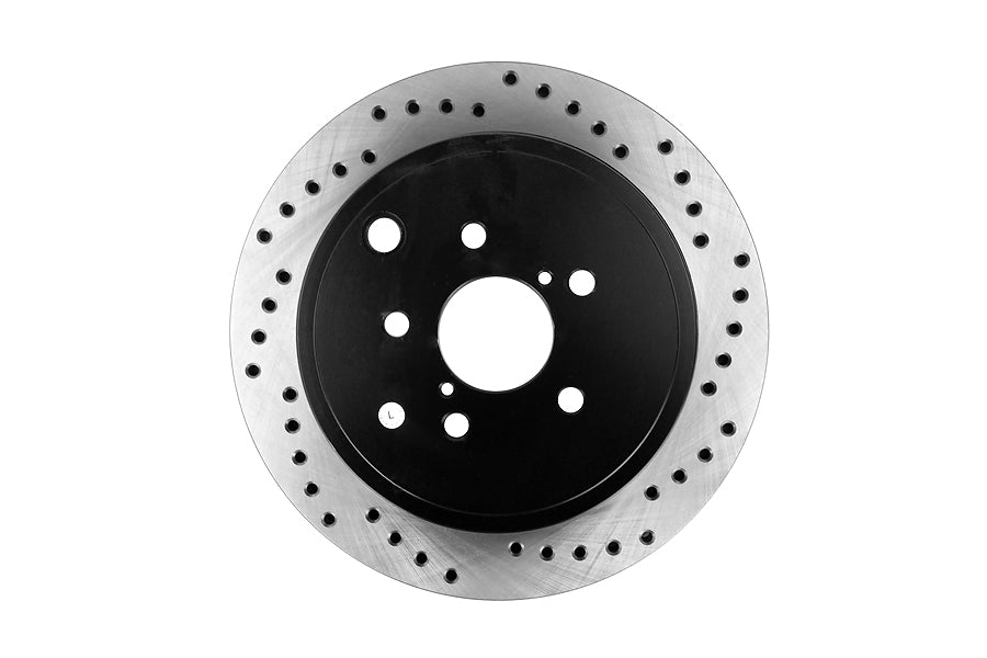 STT128.47031-GRP Stoptech Drilled Rear Rotor Pair - 2013-2021 FRS / BRZ / 86,