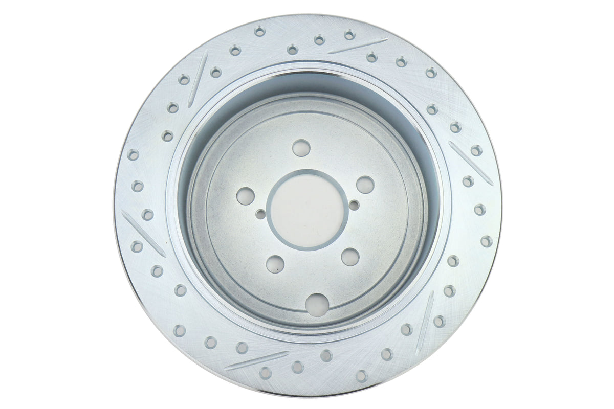 Stoptech C-Tek Sport Drilled and Slotted Rotor Single Rear Left Subaru Models (inc. 2008-2014 WRX)
