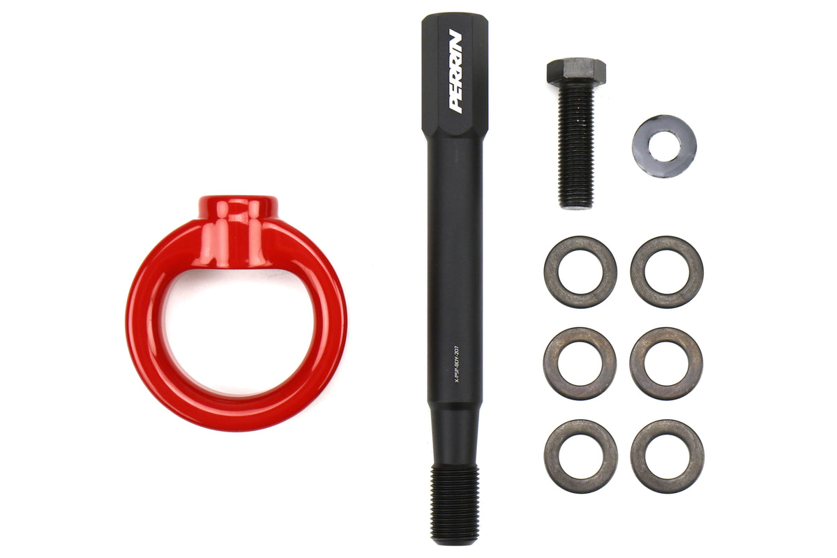 PERPSP-BDY-237RD PERRIN Front Tow Hook - 2014+ Forester-Red,