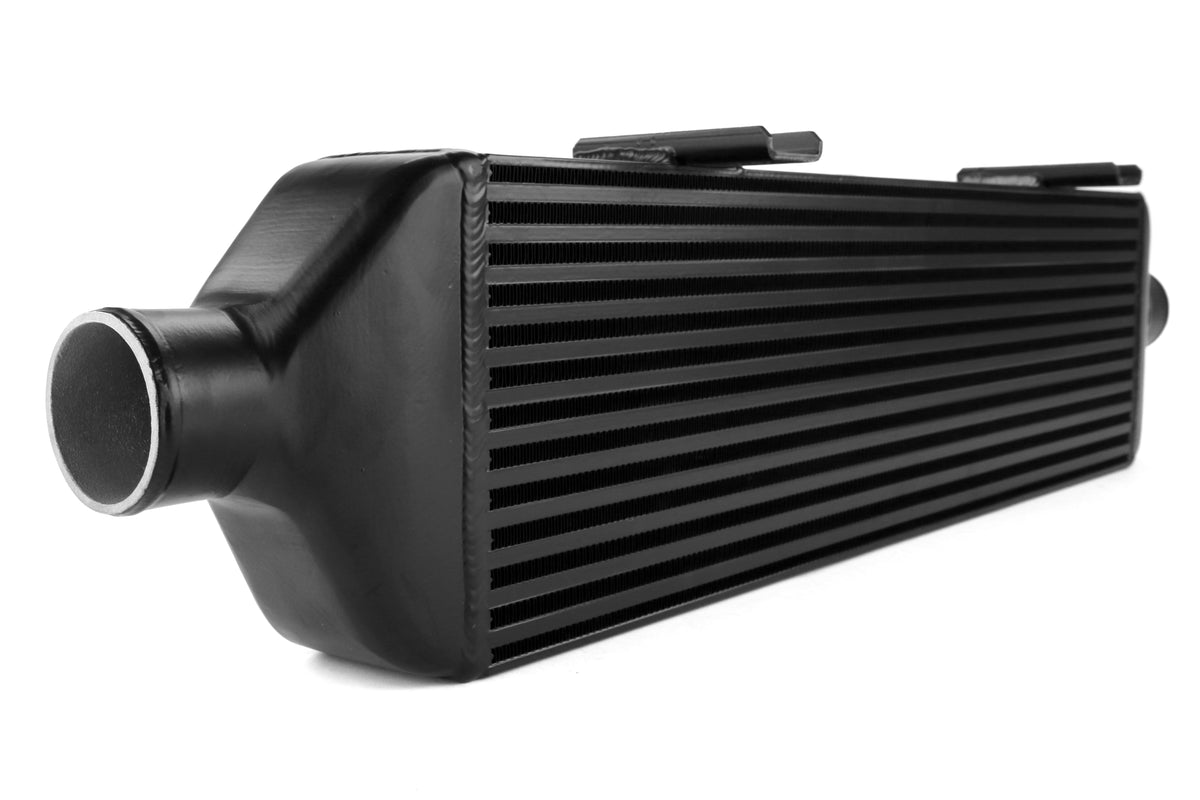 MIMMMINT-WRX-15BK Mishimoto Performance Front Mount Intercooler Kit - 2015+ WRX-Polished Pipe, Black Intercooler,