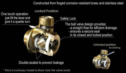 FMTF105S-LC-10 15-20 STI Fumoto Quick Engine Oil Drain Valve,