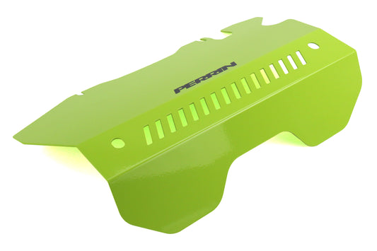 PERPSP-ENG-152NY Perrin Pulley Cover - 2015+ WRX-Neon Yellow,