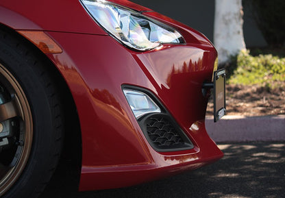 PERPSP-BDY-205 Perrin Front License Plate Relocation Kit - 13-16 FR-S / 17+86 / 13-16 BRZ,