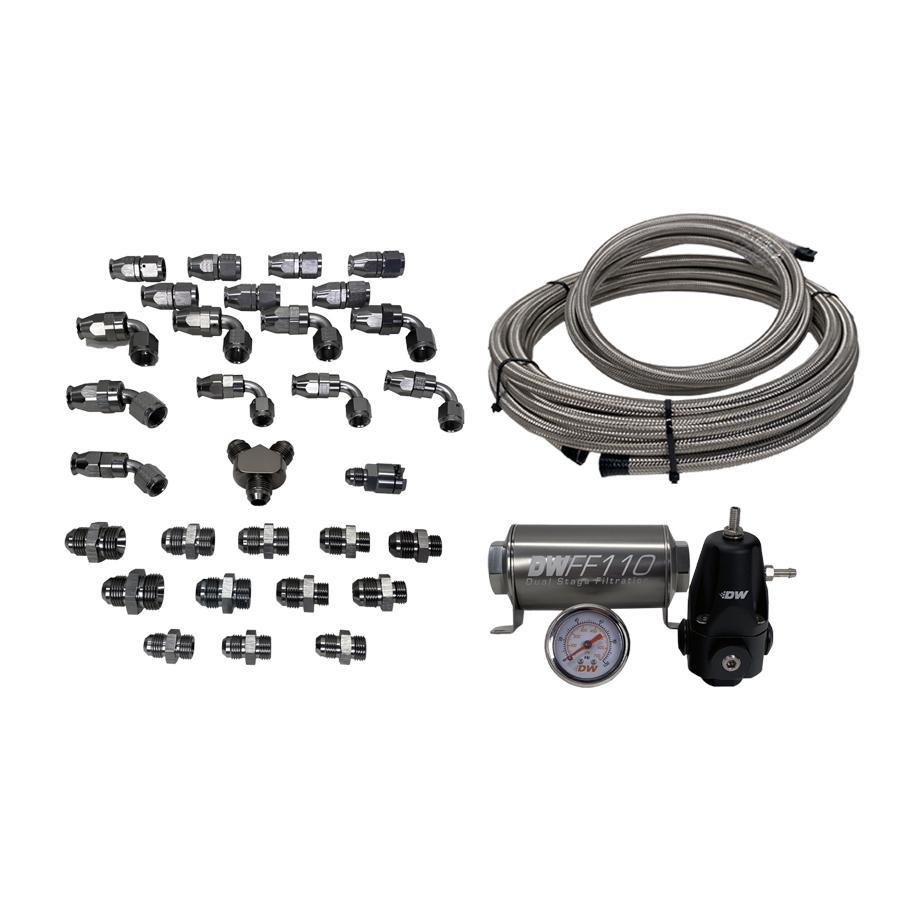 DeatschWerks X2 Series Pump Module PTFE Return Plumbing Kit - Subaru Models (inc. 2008-2014 WRX / 2008-2021 STI)
