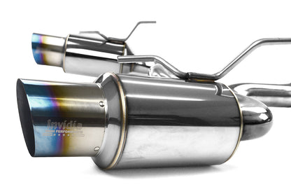 INVHS08STIGTT Invidia N1 Cat Back Exhaust Titanium Tips - 2008-2014 Subaru WRX Hatchback / 2011-2014 Subaru STI Hatchback,