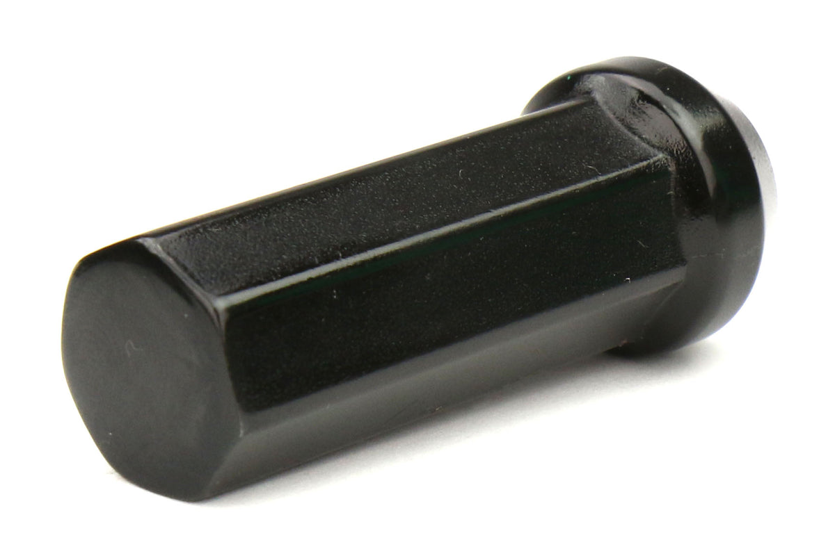 KICWHPF3BL42 Project Kics Black KyoKugen Lug Nut Set 12x1.25 42MM,