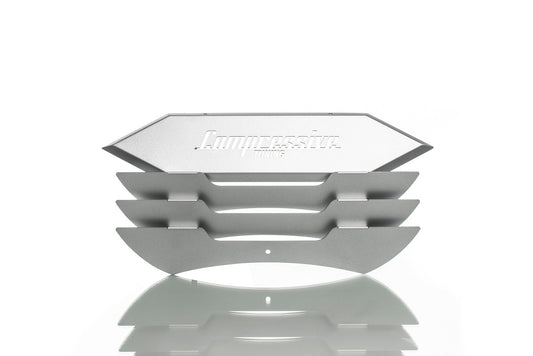 Compressive Tuning STI Louvre Cover (Silver) - 2008-2021 Subaru STI