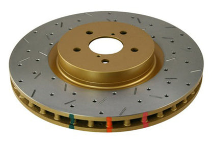 DBBDBA43051XS-10 DBA 4000 XS Crossdrilled/Slotted Rotors Rear  - Subaru STI 2018-2021,