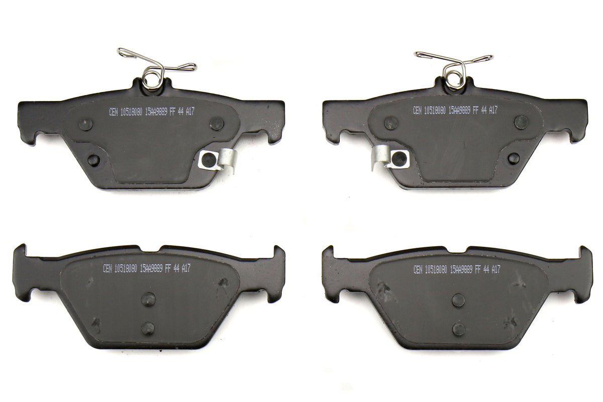 STT308.18080 StopTech Street Brake Pads Rear - 2015-2021 Subaru WRX,
