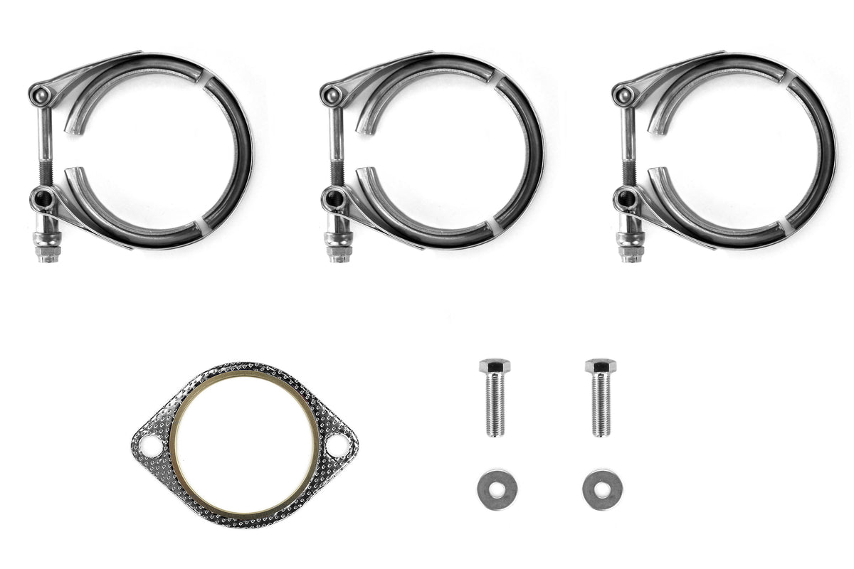ETS200-30-EXH-011 ETS Catback Exhaust System - 2015+ WRX / STI-Muffled-No Resonator-Polished Tips,