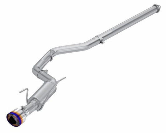 MBRS48093BE MBRP 3-Inch Single Exit Cat-Back Exhaust System w/Burnt End Tip - 2022+ Subaru WRX,