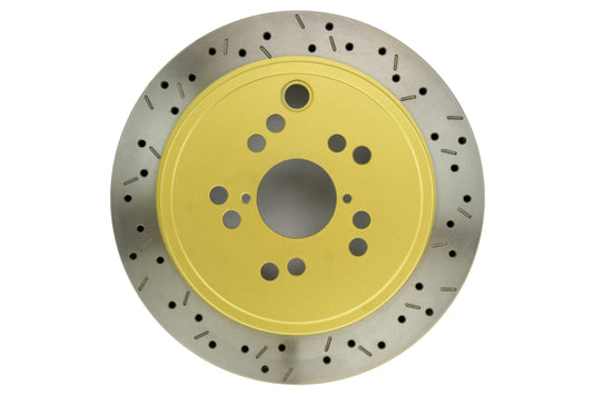 DBA 4000 Drilled/Slotted Rotor Single Rear - 2013-2016 Scion FR-S / 2013-2020 Subaru BRZ / 2017-2019 Toyota 86