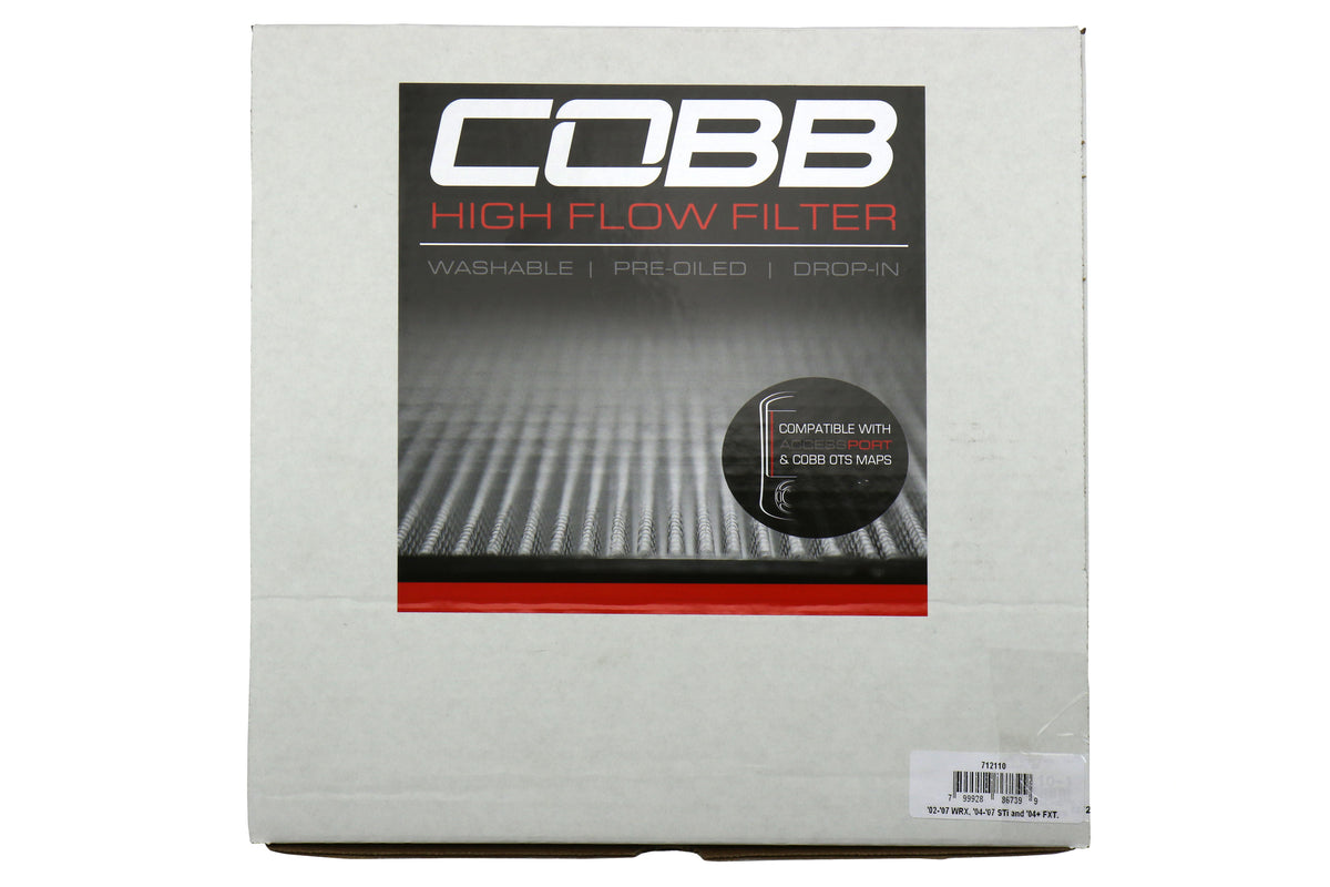 COB712110 COBB Tuning High Flow Filter - Subaru WRX 2002-2007 / STI 2004-2007,