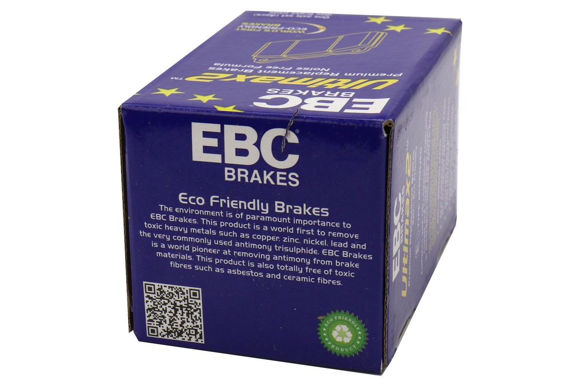 EBCUD1001 EBC Brakes Ultimax OEM Replacement Front Brake Pads -,