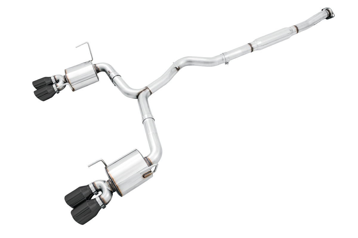 AWE3015-43102 AWE Touring Edition Exhaust Diamond Black Quad Tips (102mm) - 2015+ WRX,