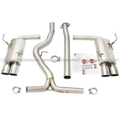 AFE49-36801-P aFe Takeda 3.0" Catback Exhaust - 2015+ WRX / 2015+ STI,
