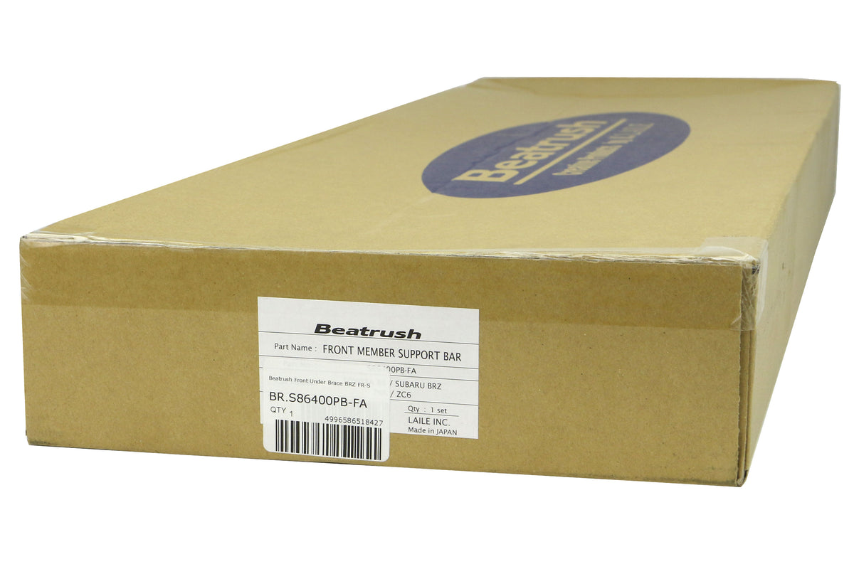 BEAS86400PB-FA Beatrush Support Under Brace (Front) - 2013+ FT86,