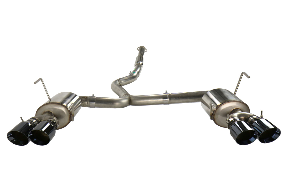 AWE3015-43102 AWE Touring Edition Exhaust Diamond Black Quad Tips (102mm) - 2015+ WRX,