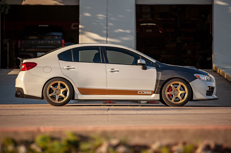 COB8W4625S COBB Tuning Titan7 T-D6 COBB Edition 18x9.5 +40 Cyber Gold Wheels - 2015-2021 Subaru WRX & STI,