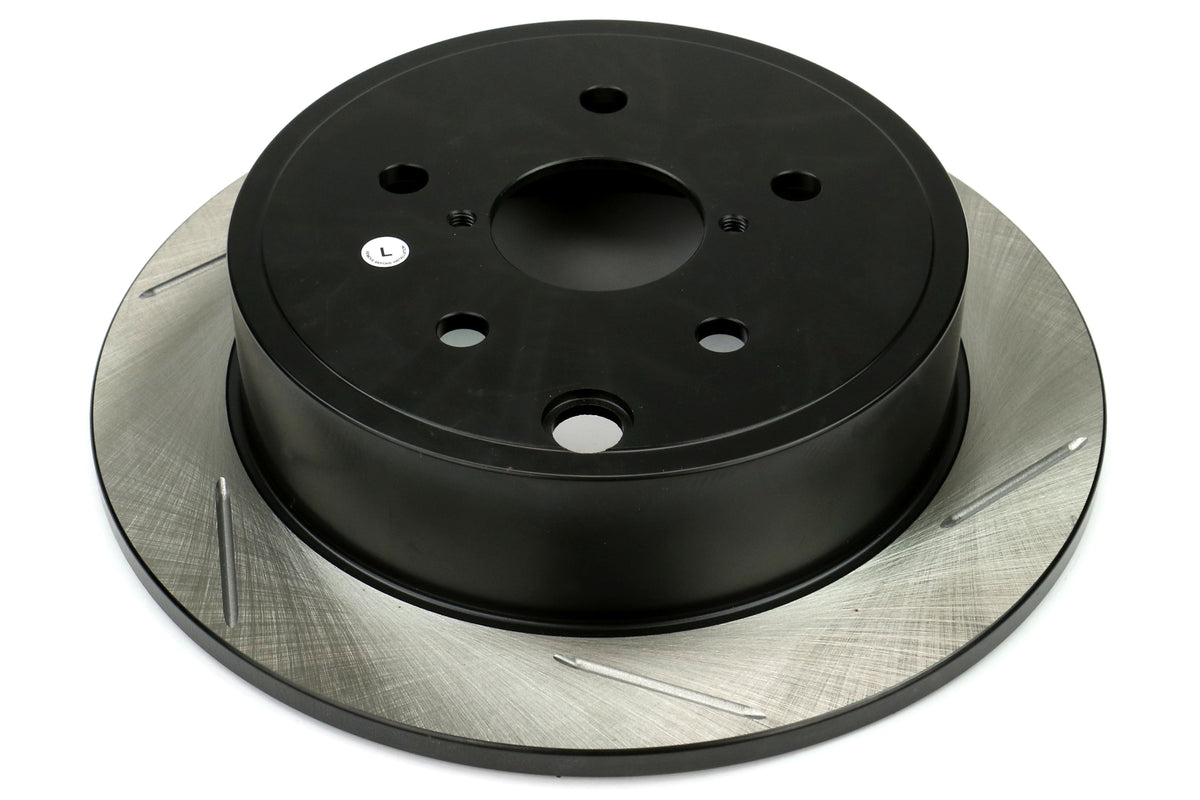 STT126.47032SL Stoptech Slotted Rear Left Rotor Single - Subaru WRX 2015+ | 126.47032SL,