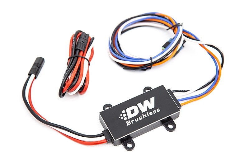 DET9-441-C102-0900 DeatschWerks DW440 440lph Brushless Fuel Pump w/ Dual Speed Controller - Universal,