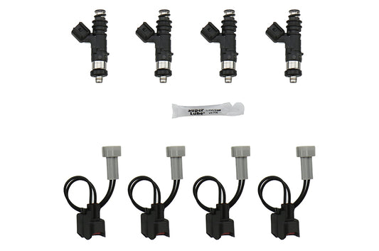 DET17U-07-0650-4 DeatschWerks Fuel Injectors Top Feed 650cc - 2002-2014 Subaru WRX / 2007-2021 STI,
