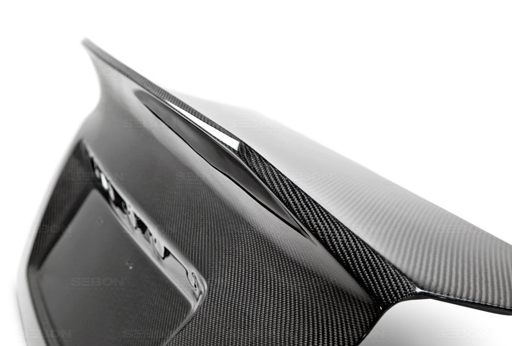 SEITL15SBIMP-C 15-20 Subaru WRX & STI Seibon C-Style Carbon Fiber Trunk Lid,