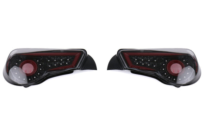 SCDLT-FRS12BKLED-SQ-TM SpecD Sequential Jet Black LED tail light - 2013-2016 FR-S / BRZ,