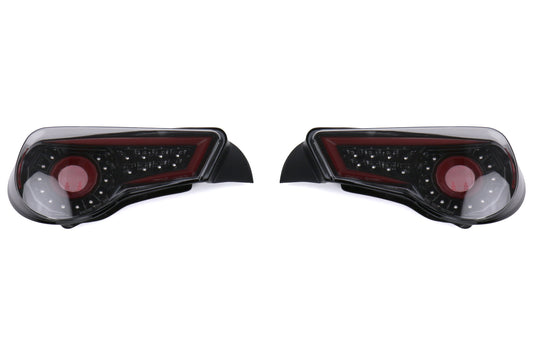 SCDLT-FRS12BKLED-SQ-TM SpecD Sequential Jet Black LED tail light - 2013-2016 FR-S / BRZ,