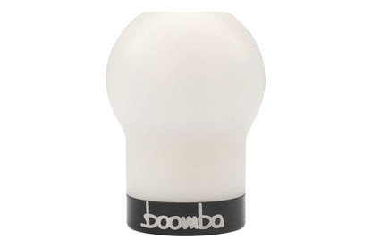 BBA31000090101 Boomba Racing White Delrin Weighted Shift Knob  - 2015+ WRX / 2015+ STI / 2014+ Forester-Black,