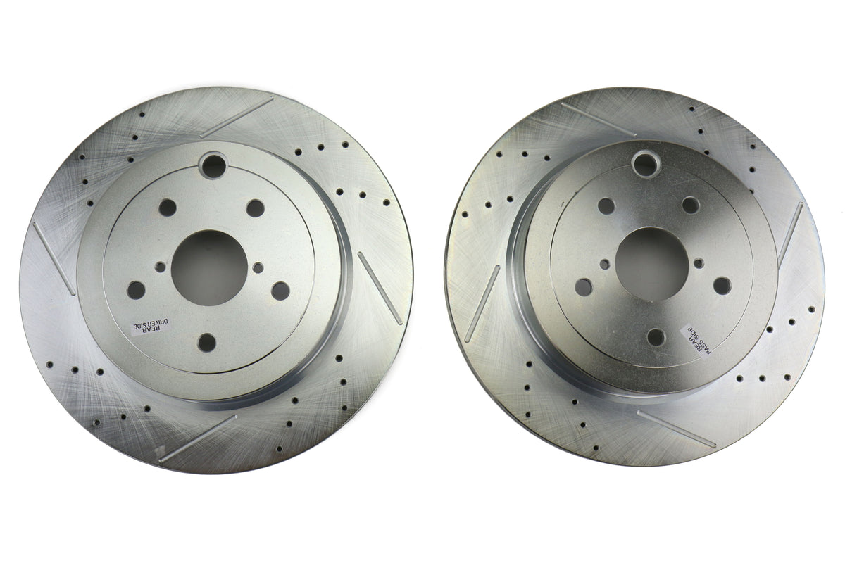 Power Stop Rear Z23 Evolution Sport Brake Kit - 2008-2014 Subaru Impreza