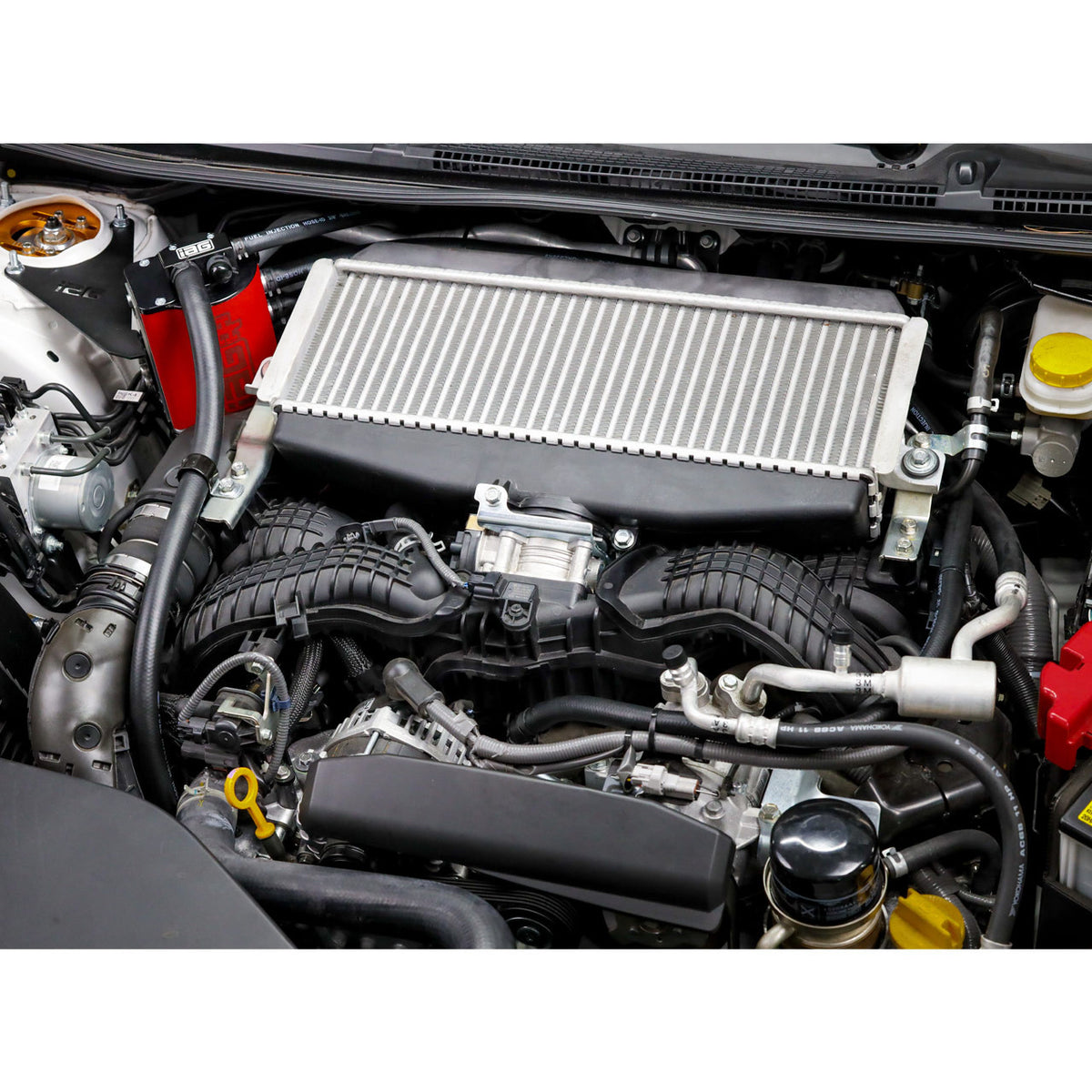 SKU: IAGIAG-ENG-7183RD,,IAG Air Oil Separator AOS - Red - 2022-2023 Subaru WRX,