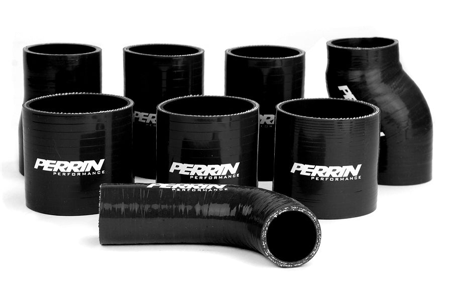PERPSP-ITR-436-2BK/BK PERRIN Boost Tube Kit Black Piping Black - 2008-2014 Subaru WRX,